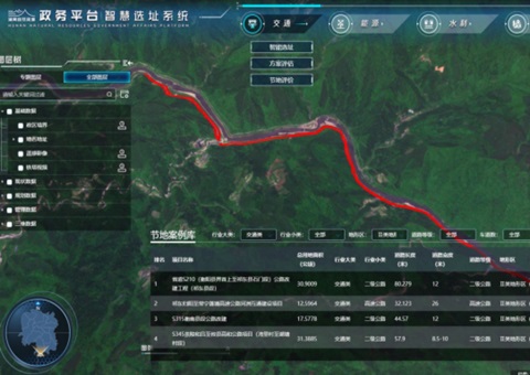 助力沉大项目早落地，湖南率先实现节地分析智能化 