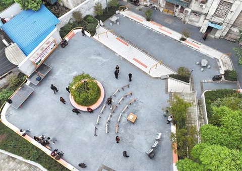 方寸之间，装下城市温情&nbsp;&nbsp;沉庆城市微型公园让市民转角赶上“幼确幸”